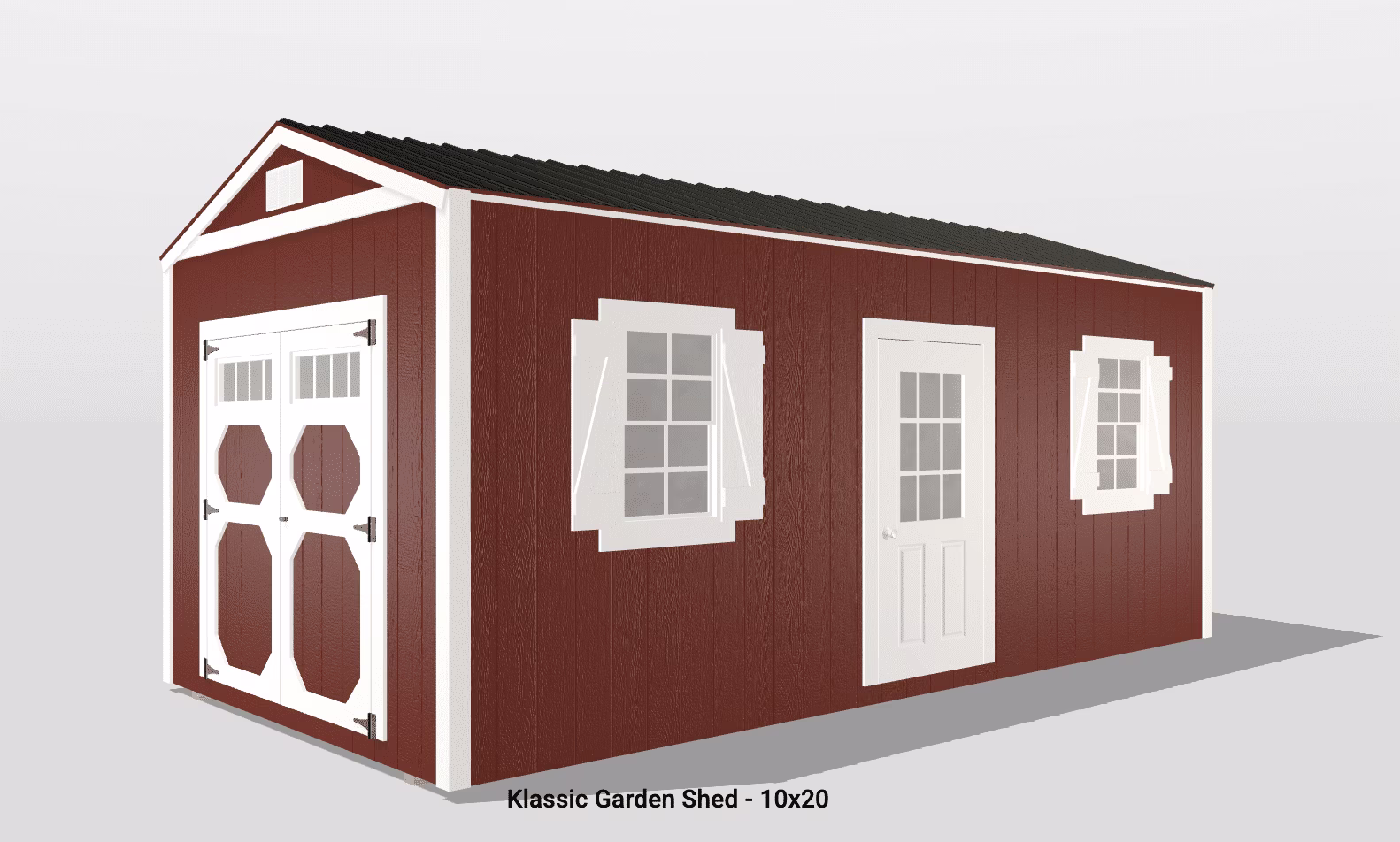 10x20 Klassic garden shed